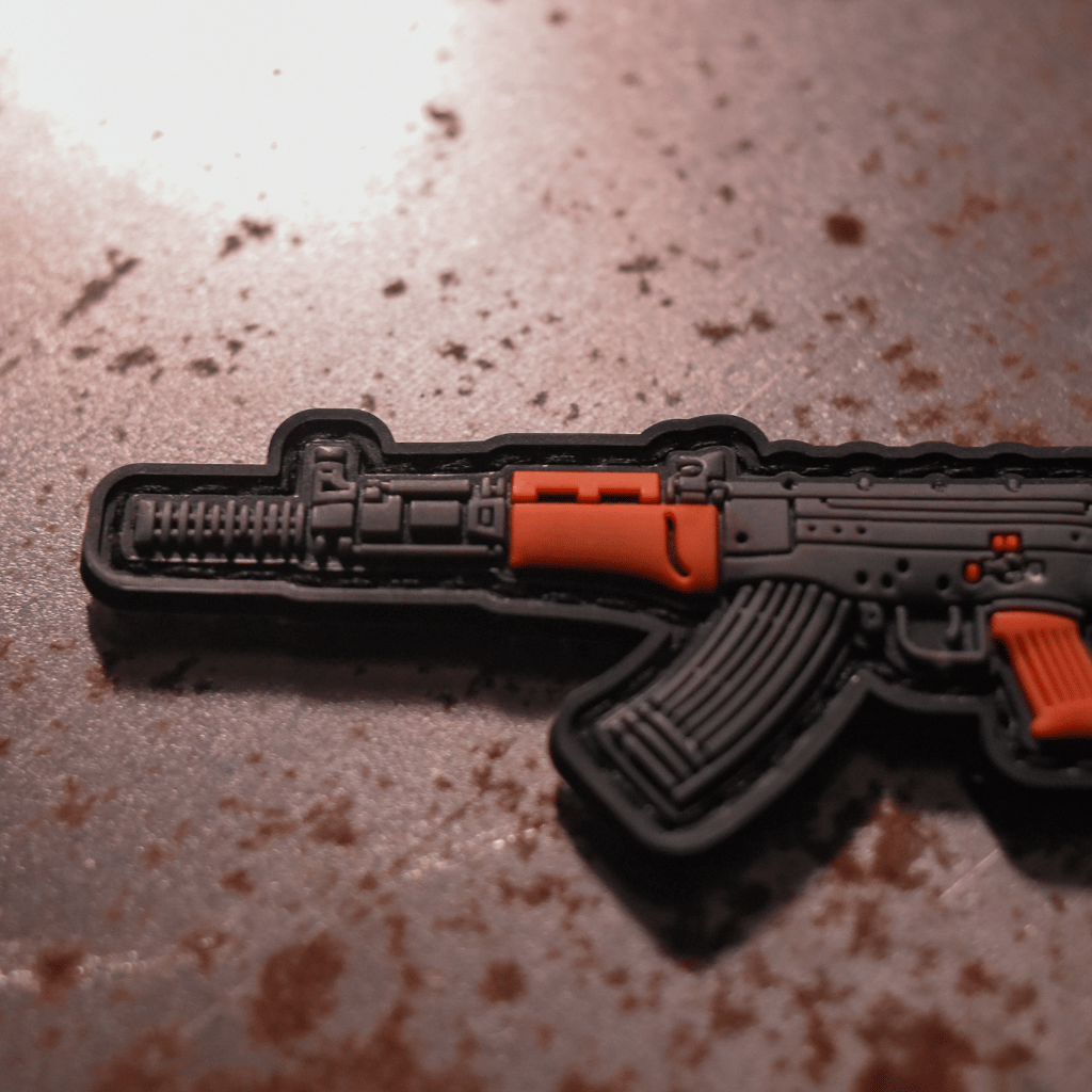 AK-47 "IRON LEGEND" Patch by StealthMark