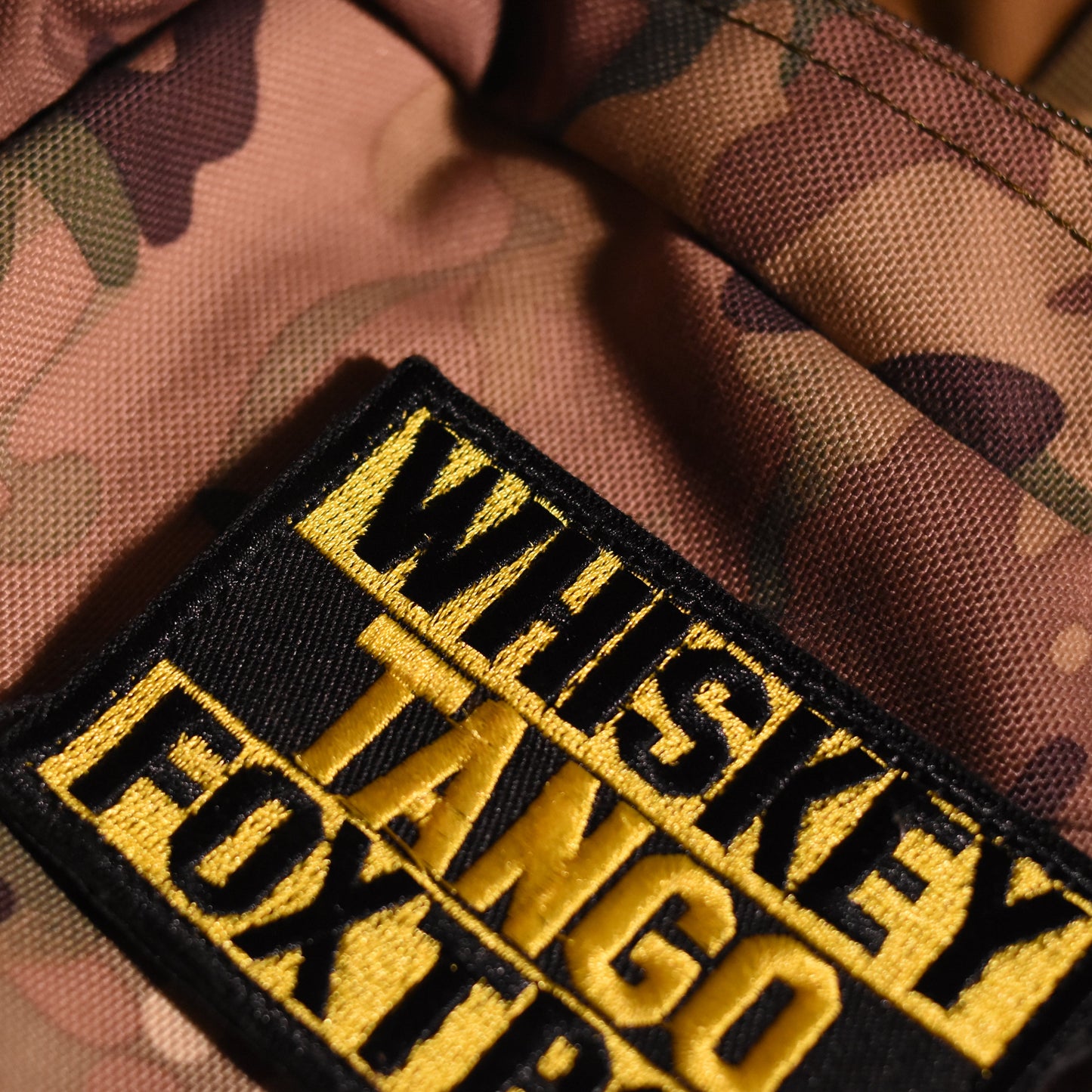 “WHISKEY TANGO FOXTROT” Patch by StealthMark