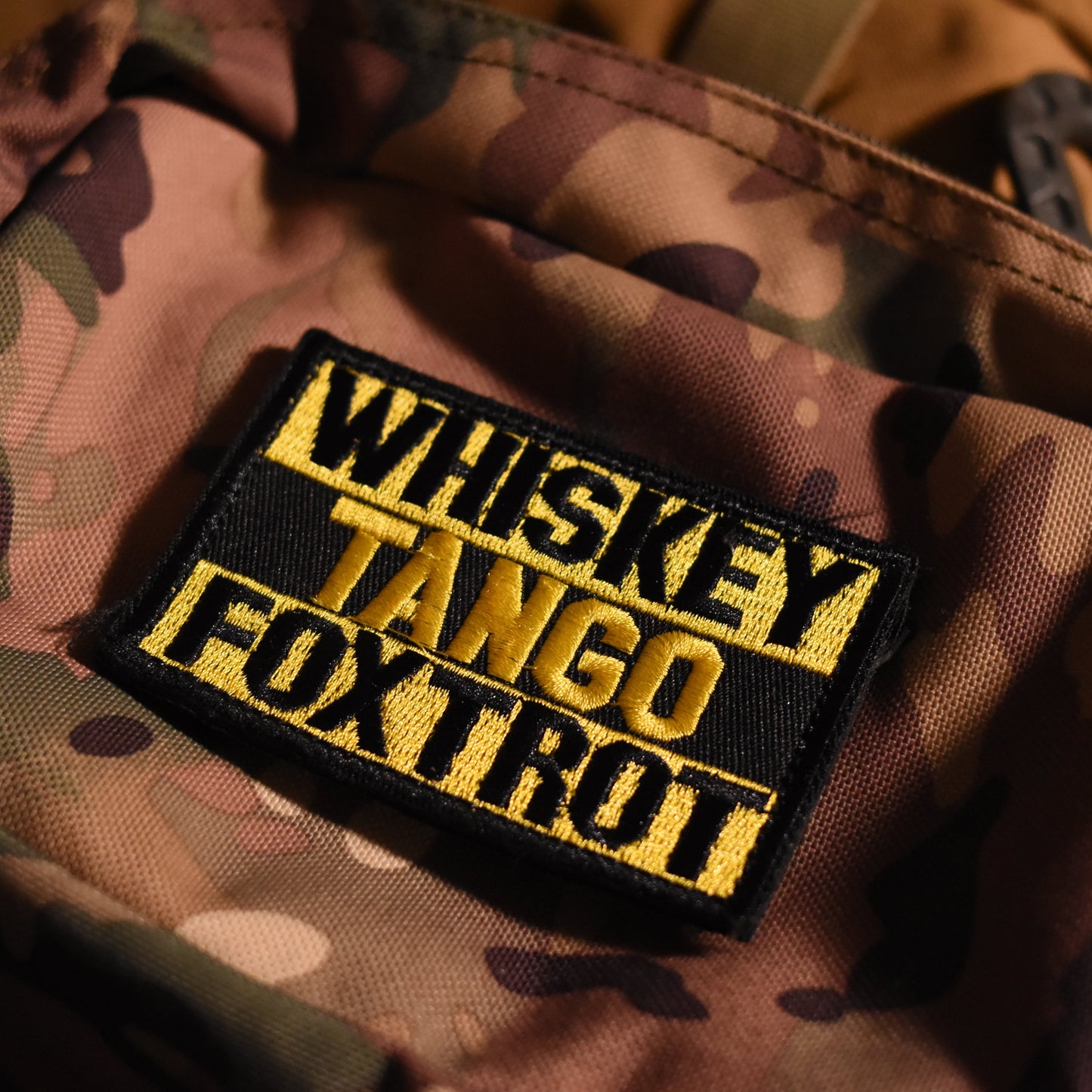 “WHISKEY TANGO FOXTROT” Patch by StealthMark